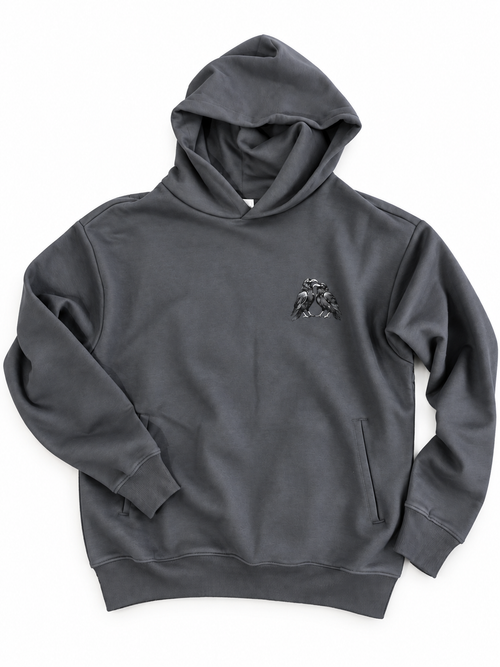Attempted Murder Hoodie in Slate Grey