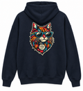 Cool Cat Hoodie in Navy
