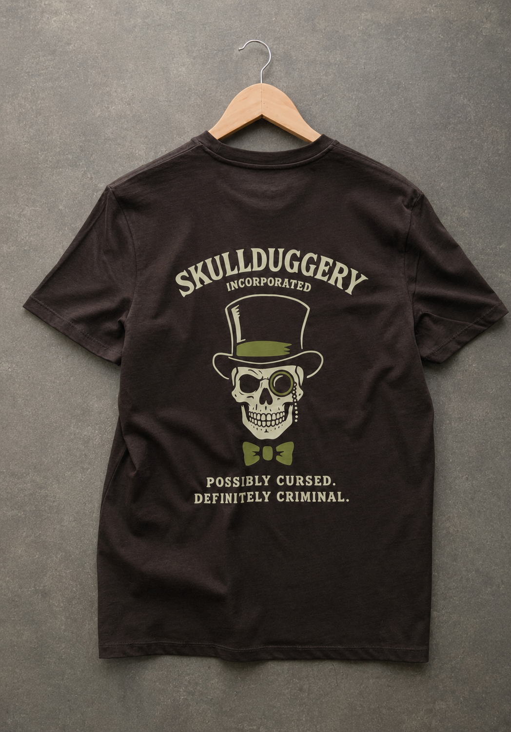 Skullduggery Definitely Criminal in chocolate
