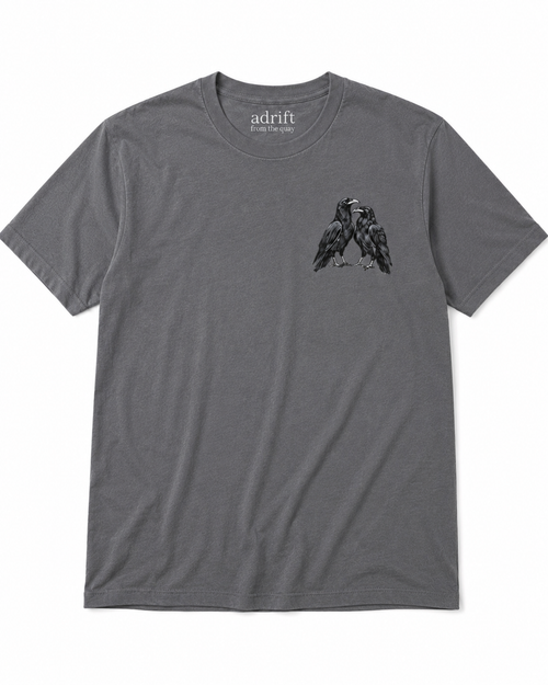 Attempted Murder t-shirt in iron grey