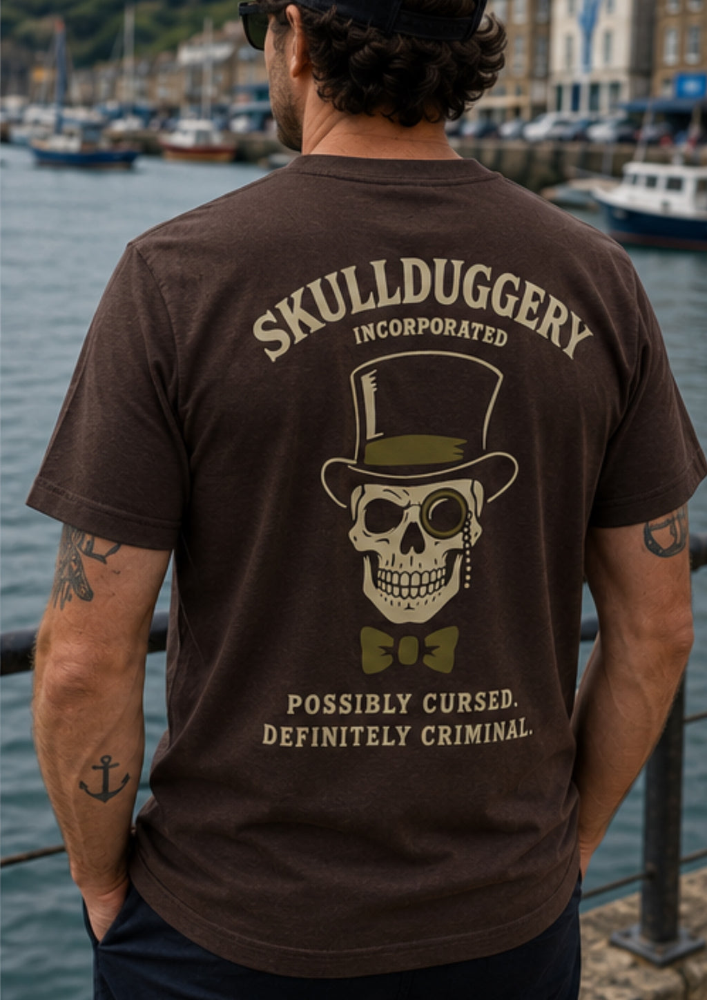 Skullduggery Definitely Criminal in chocolate