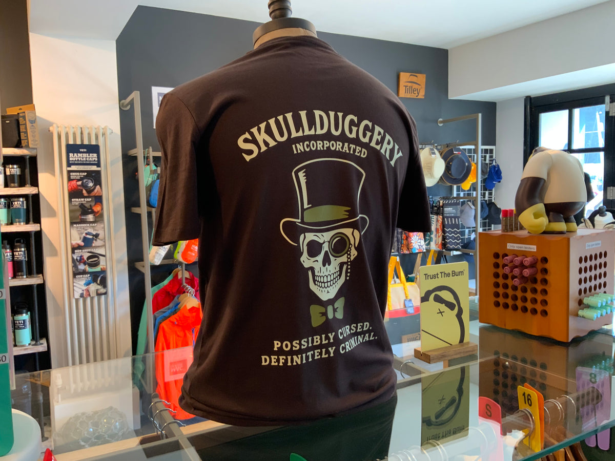 Skullduggery Definitely Criminal in chocolate