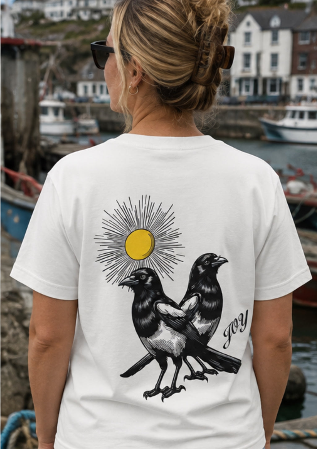Two for Joy t-shirt in Ivory