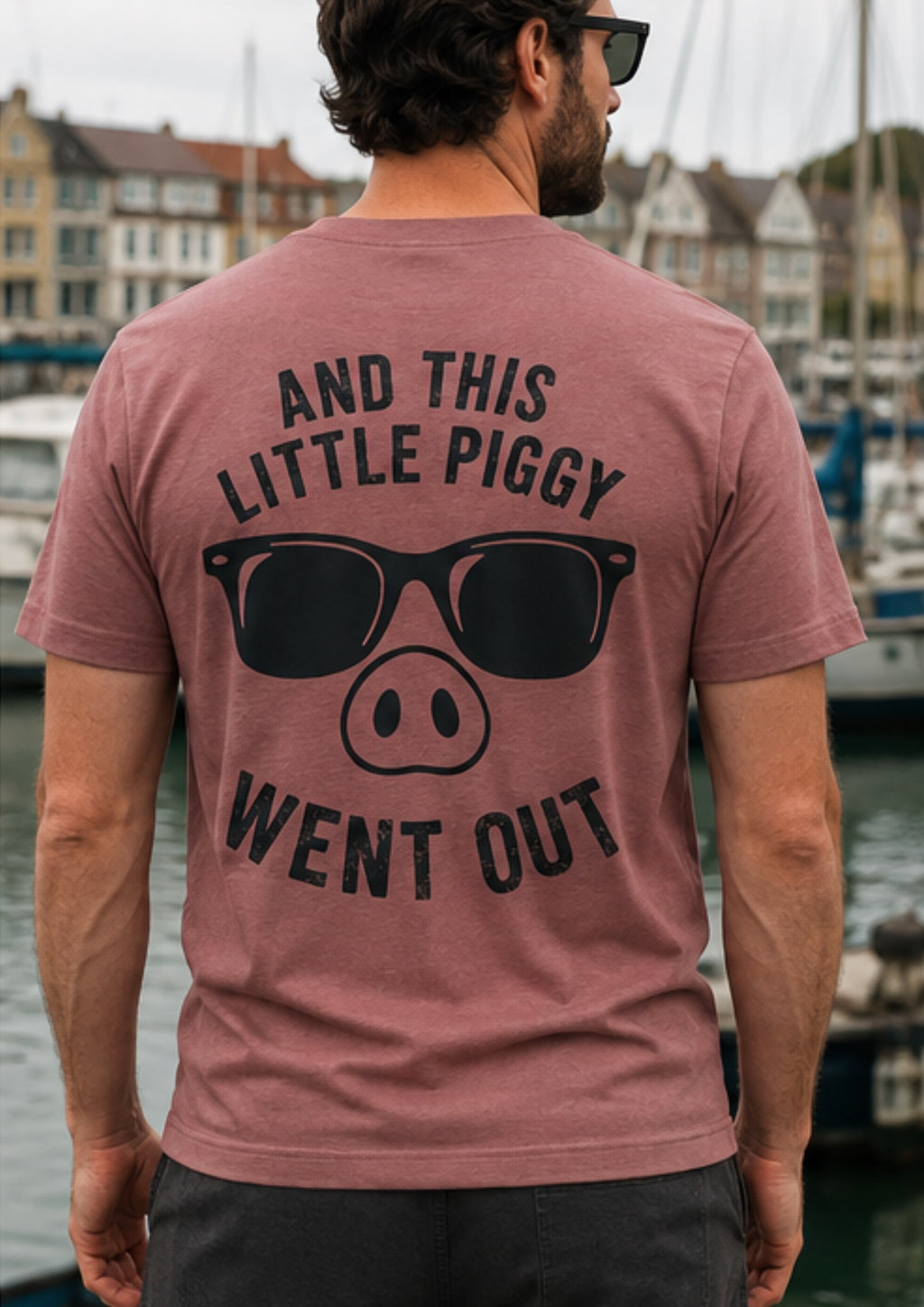 Little Piggy t-shirt in sienna