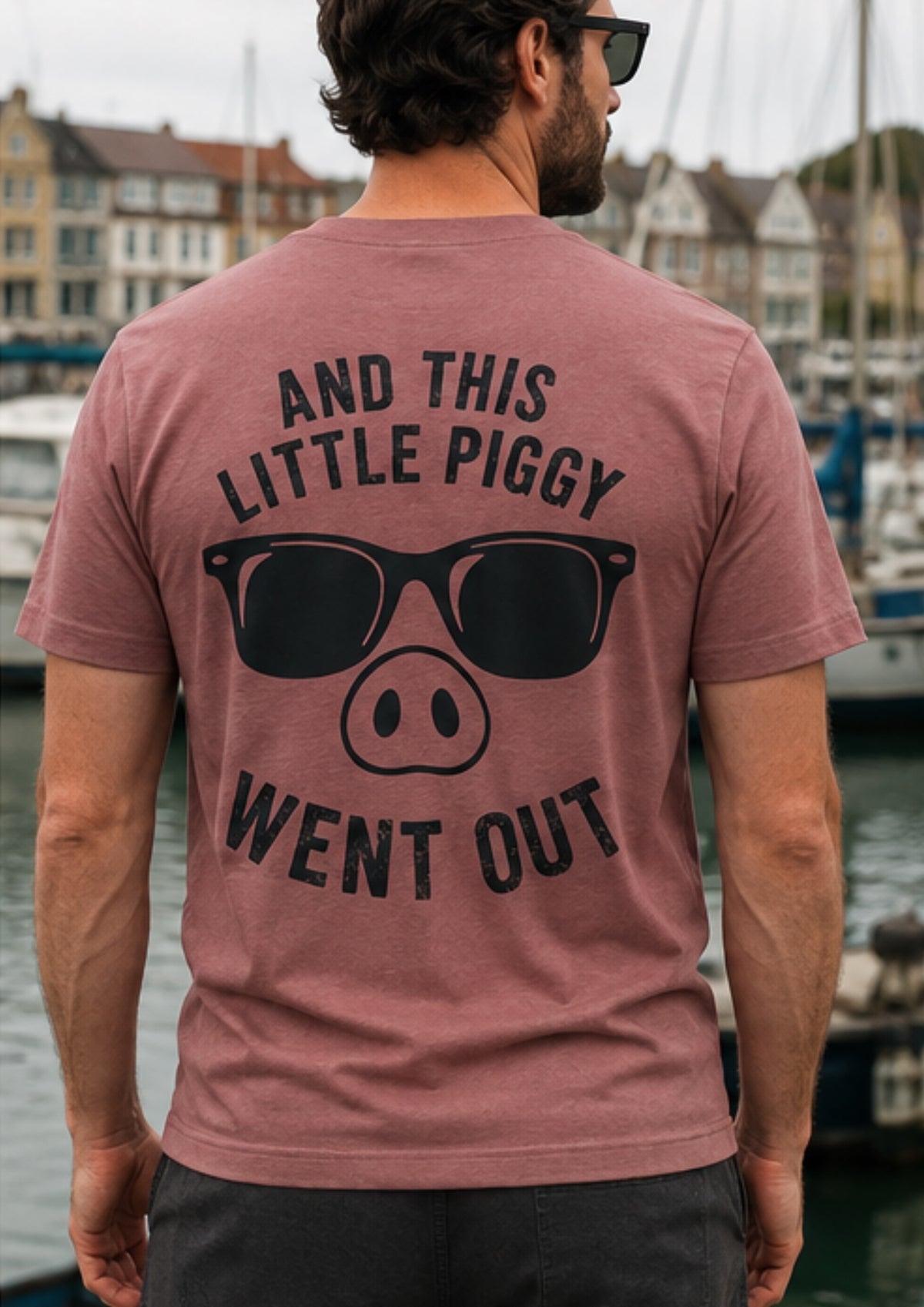 Little Piggy t-shirt in sienna