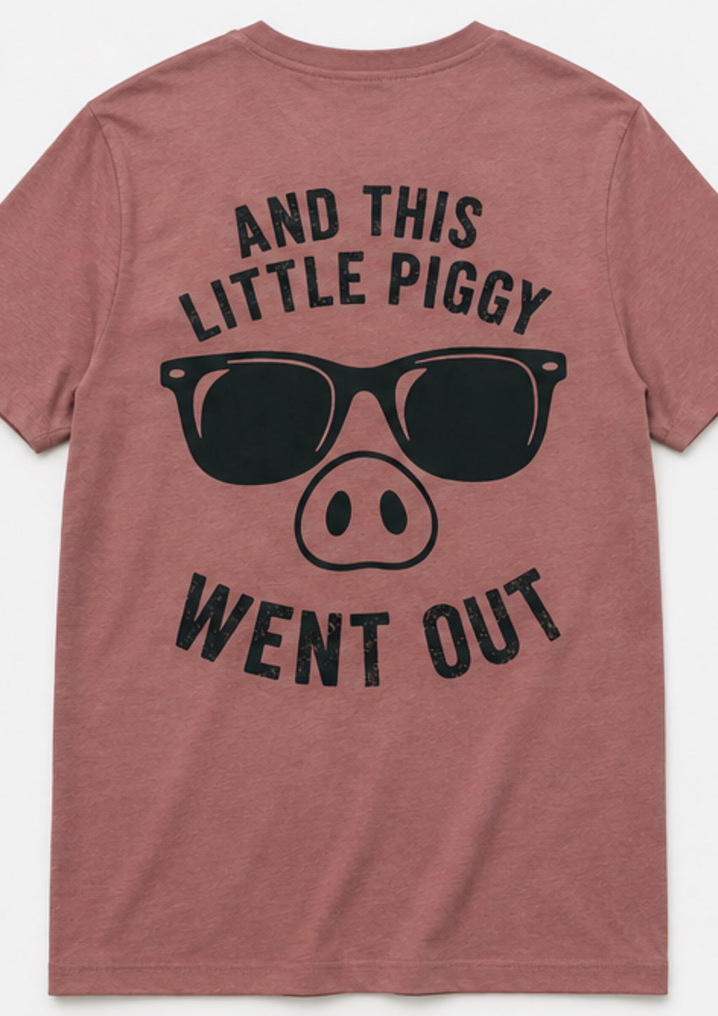 Little Piggy t-shirt in sienna