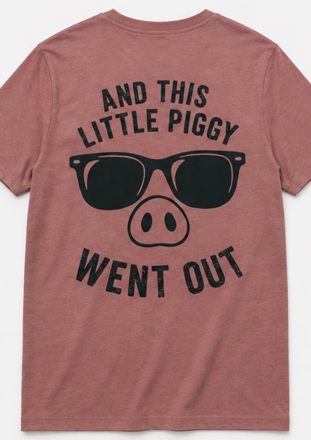 Little Piggy t-shirt in sienna