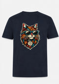 Cool Cat t-shirt in Navy