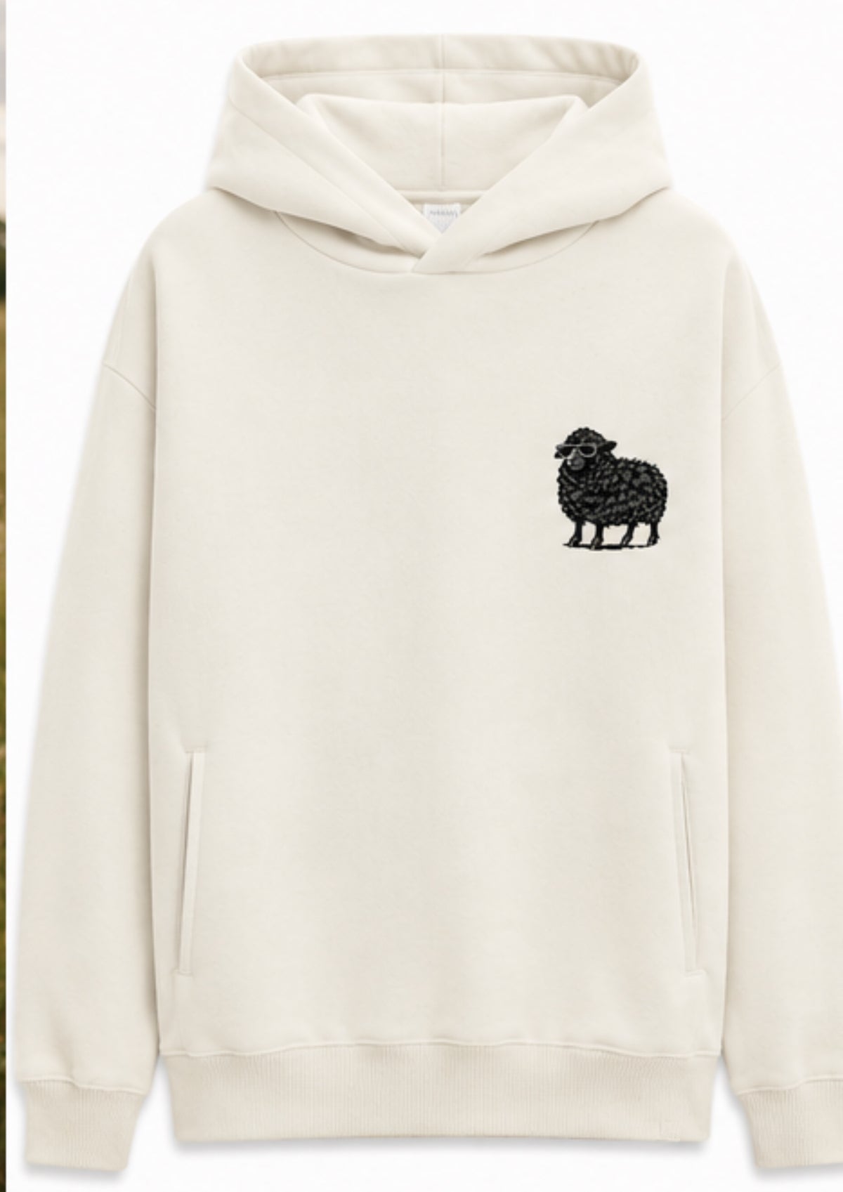 Black Sheep Hoodie in Ivory