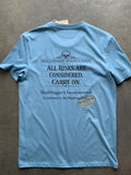 Skullduggery Health & Safety t-shirt in blue