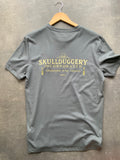 Skullduggery Logo t-shirt in iron grey