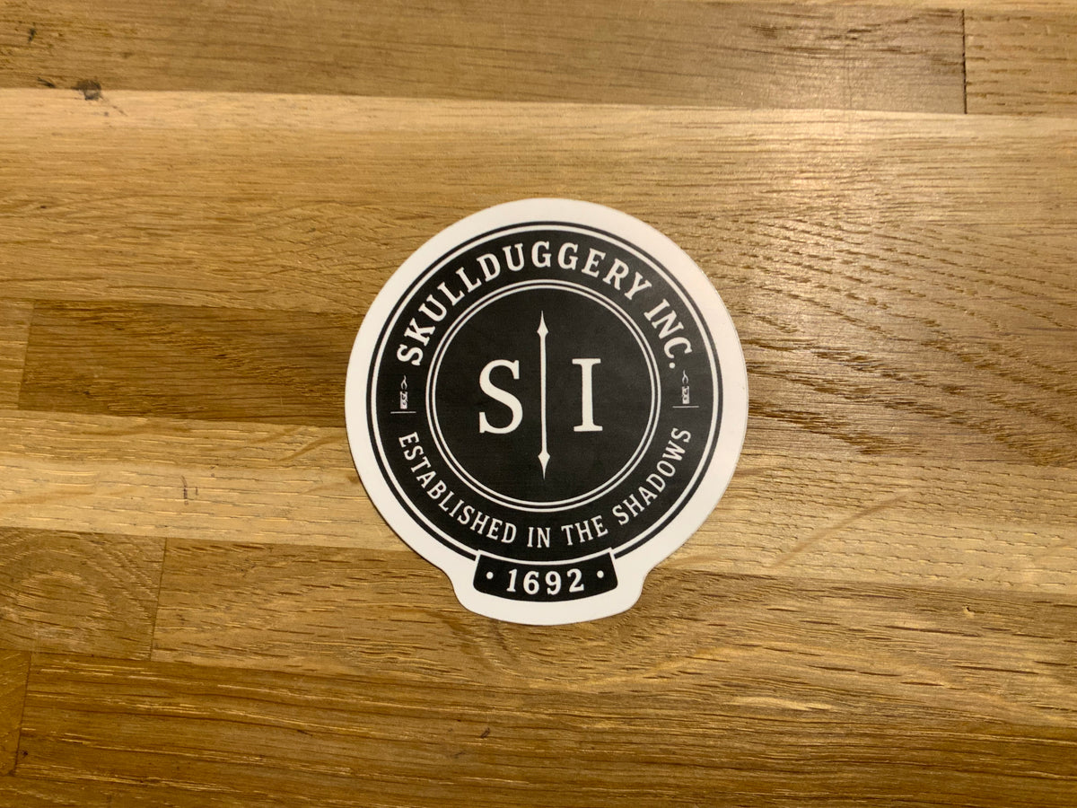 Skullduggery Vinyl Stickers