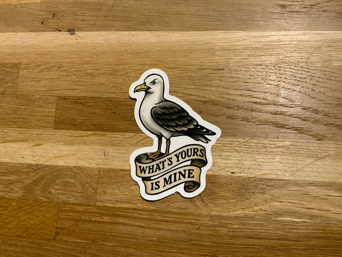 Adrift Vinyl Stickers