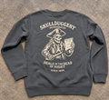 Skullduggery Deals Sweater in slate grey